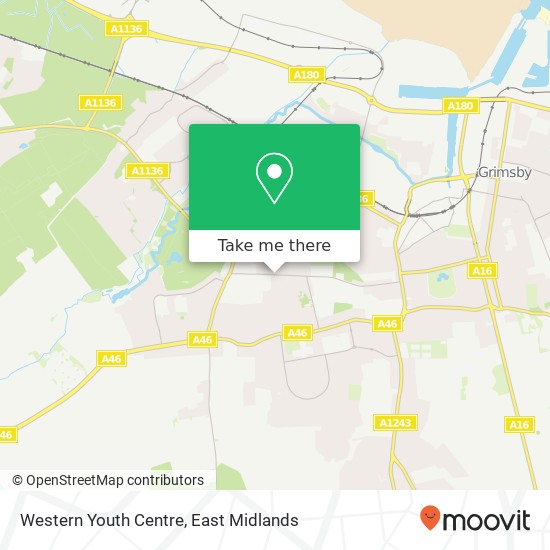 Western Youth Centre map