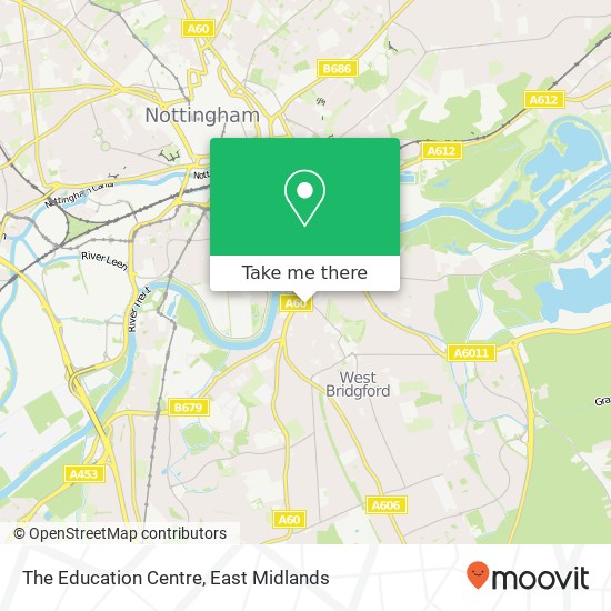 The Education Centre map