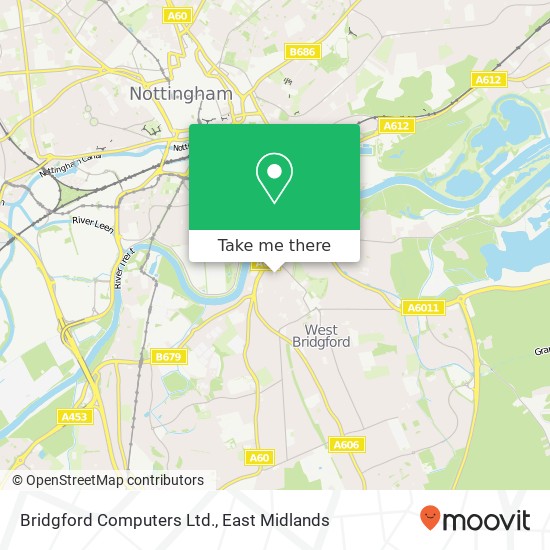 Bridgford Computers Ltd. map