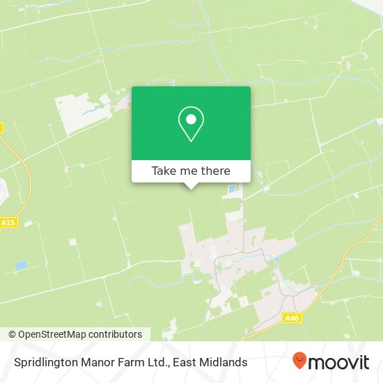Spridlington Manor Farm Ltd. map