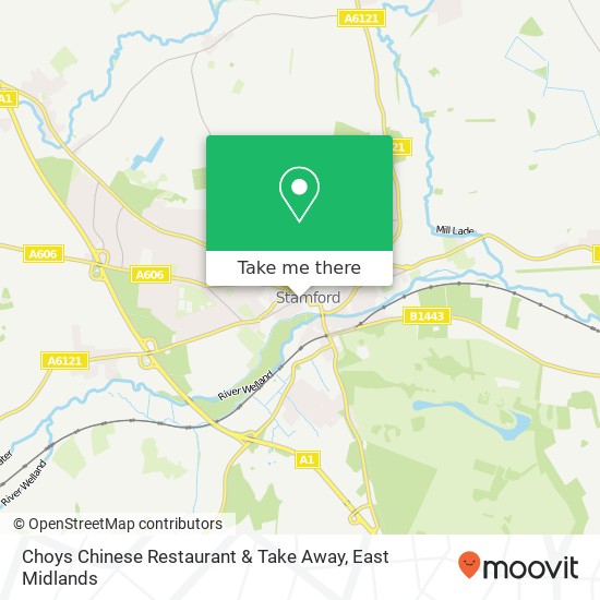 Choys Chinese Restaurant & Take Away map