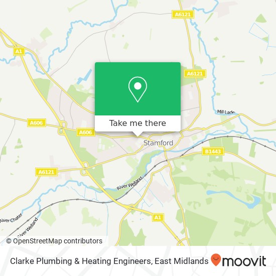 Clarke Plumbing & Heating Engineers map
