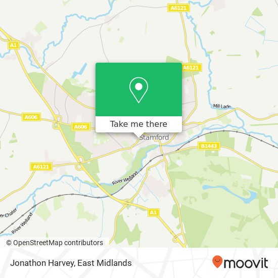 Jonathon Harvey map