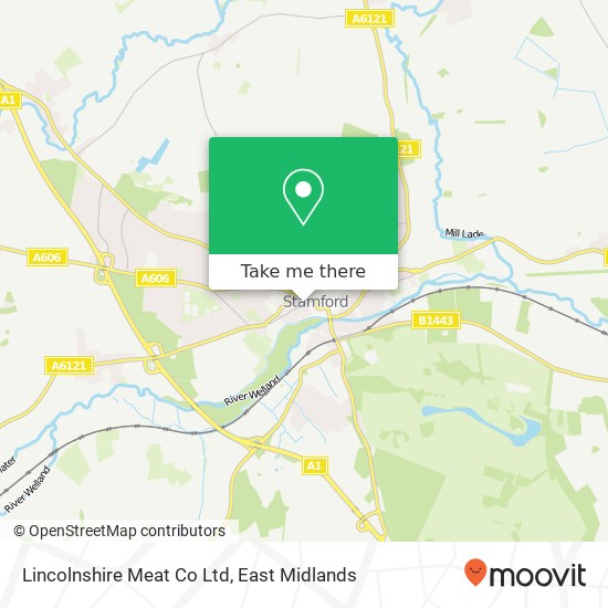Lincolnshire Meat Co Ltd map