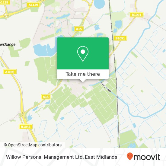 Willow Personal Management Ltd map