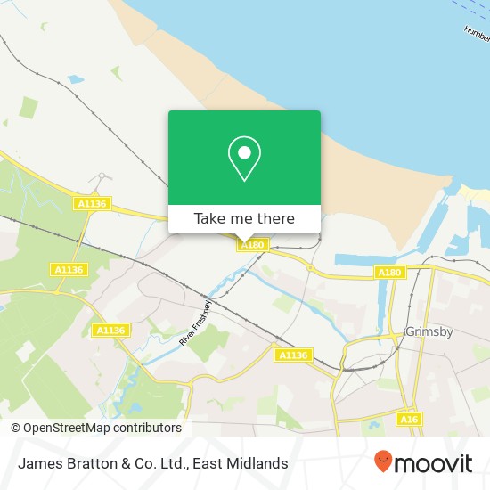James Bratton & Co. Ltd. map