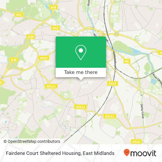 Fairdene Court Sheltered Housing map