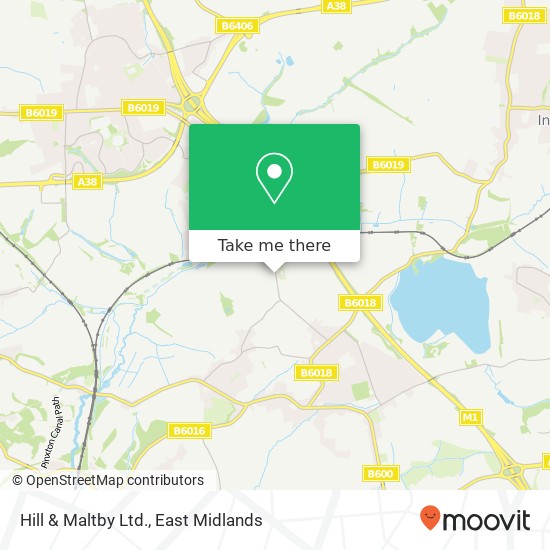 Hill & Maltby Ltd. map