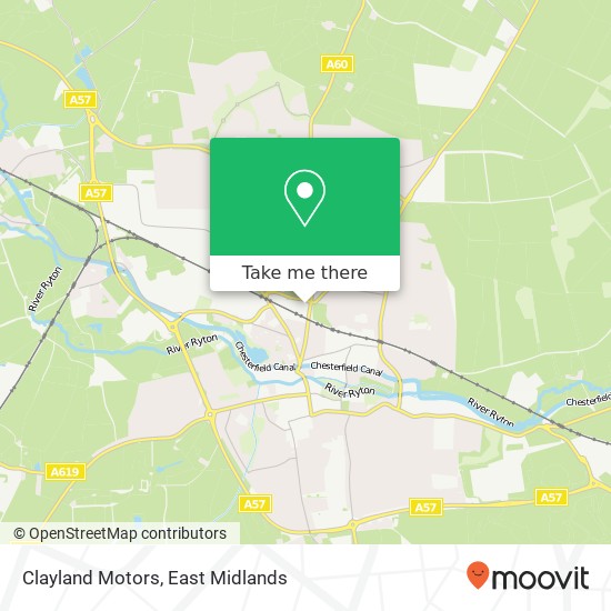 Clayland Motors map