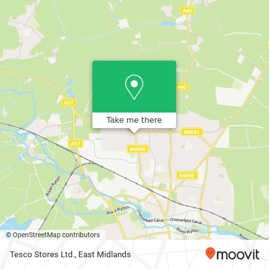 Tesco Stores Ltd. map