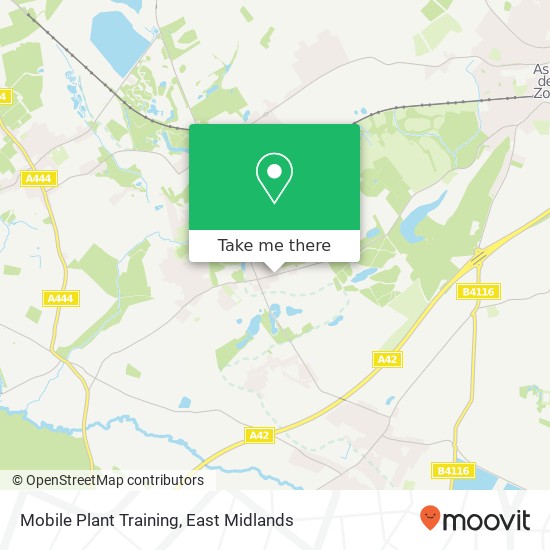 Mobile Plant Training map