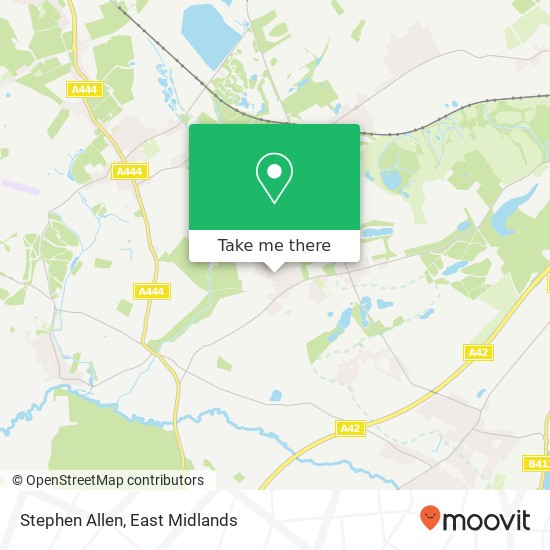 Stephen Allen map