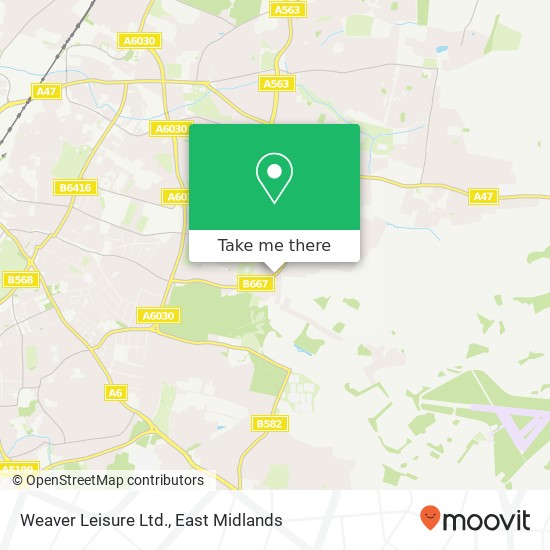 Weaver Leisure Ltd. map