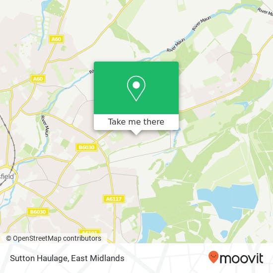 Sutton Haulage map