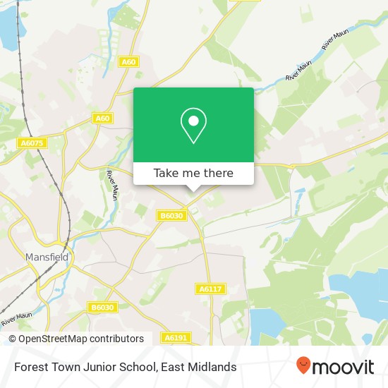 Forest Town Junior School map