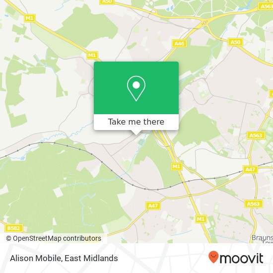 Alison Mobile map