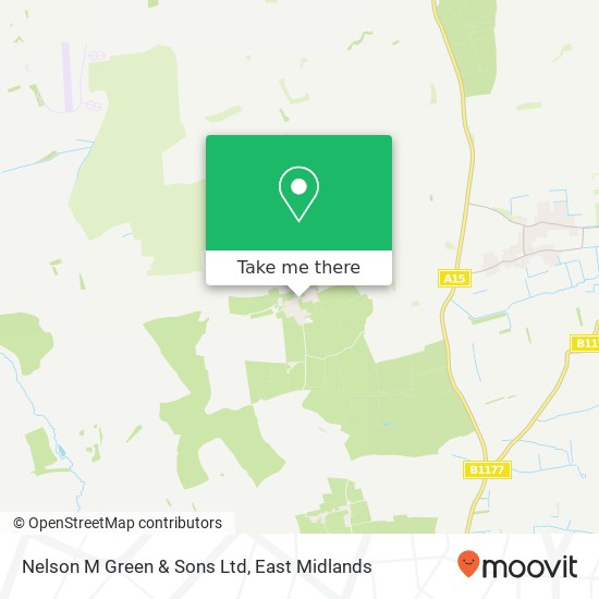 Nelson M Green & Sons Ltd map