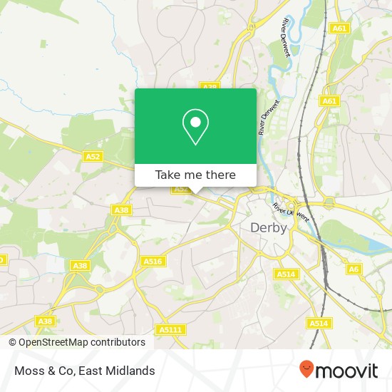 Moss & Co map