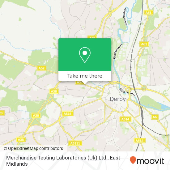 Merchandise Testing Laboratories (Uk) Ltd. map