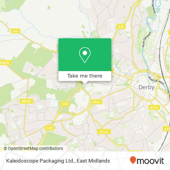 Kaleidoscope Packaging Ltd. map