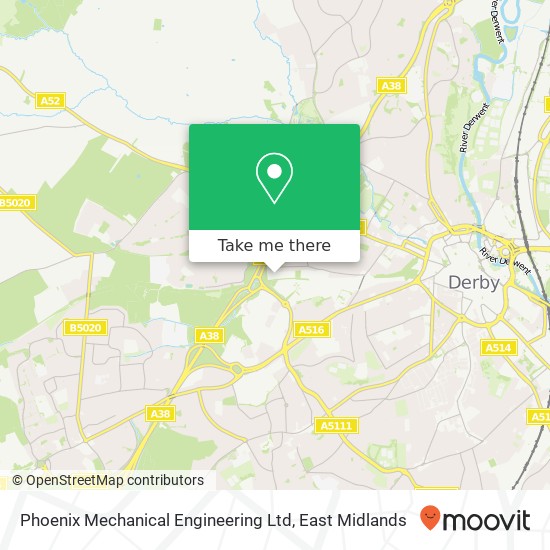 Phoenix Mechanical Engineering Ltd map