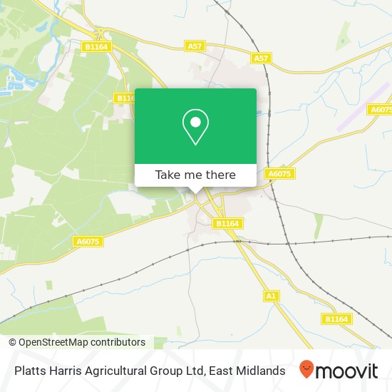 Platts Harris Agricultural Group Ltd map