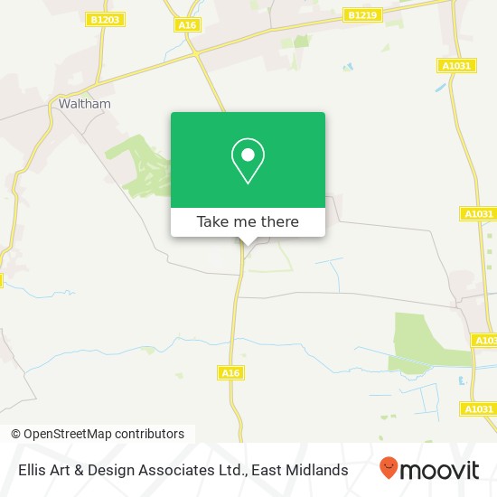 Ellis Art & Design Associates Ltd. map