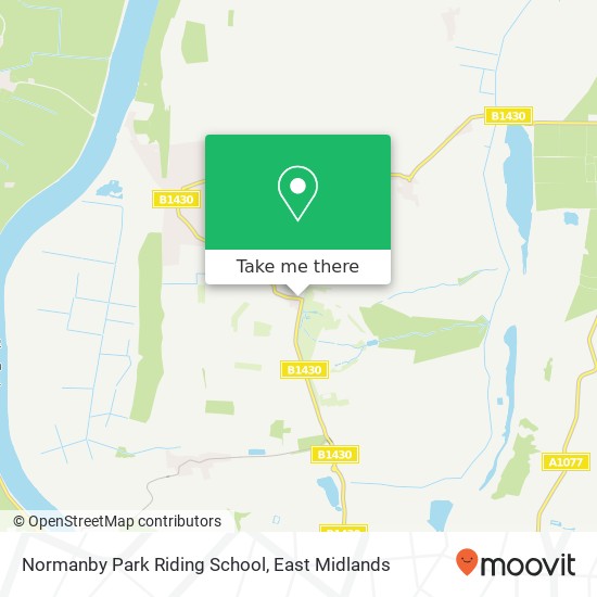 Normanby Park Riding School map