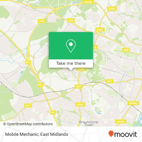 Mobile Mechanic map