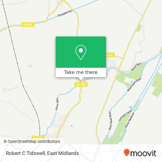 Robert C Tidswell map