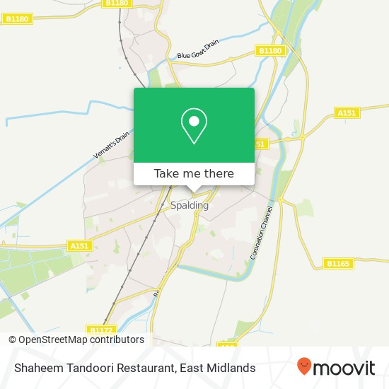 Shaheem Tandoori Restaurant map