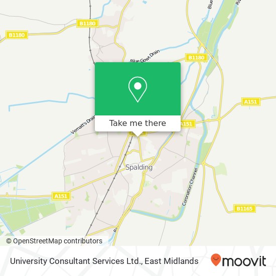 University Consultant Services Ltd. map