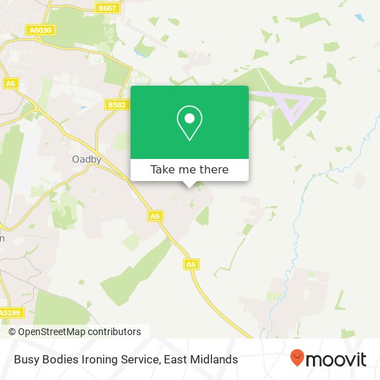 Busy Bodies Ironing Service map