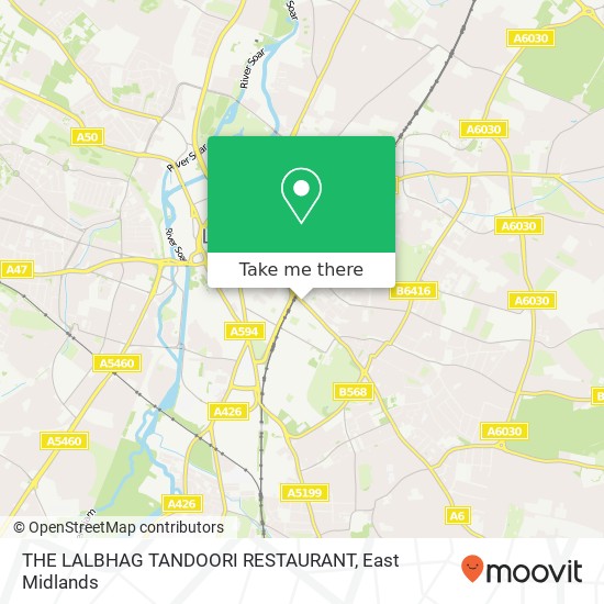 THE LALBHAG TANDOORI RESTAURANT map