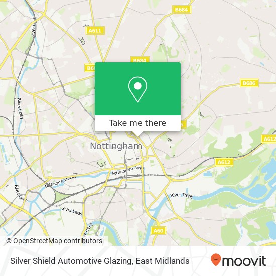 Silver Shield Automotive Glazing map