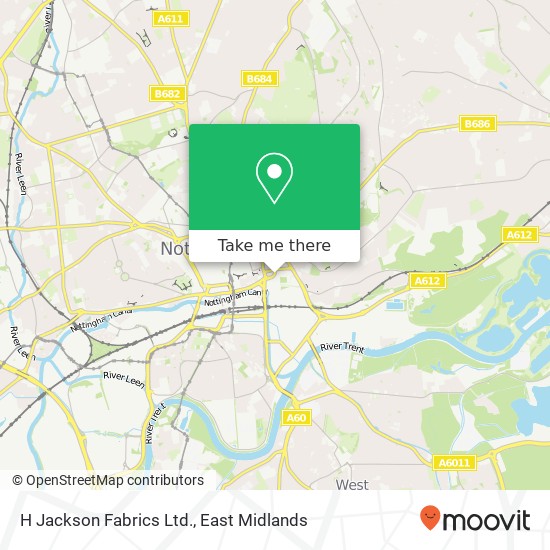 H Jackson Fabrics Ltd. map