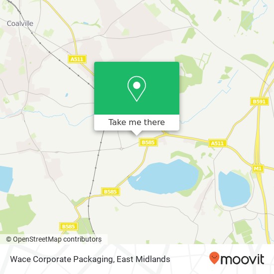 Wace Corporate Packaging map