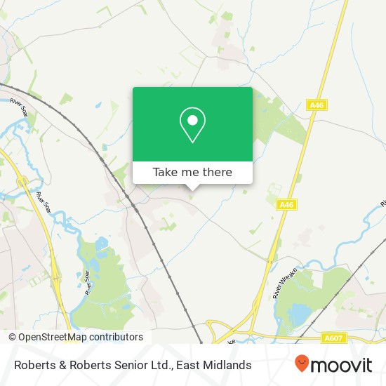 Roberts & Roberts Senior Ltd. map