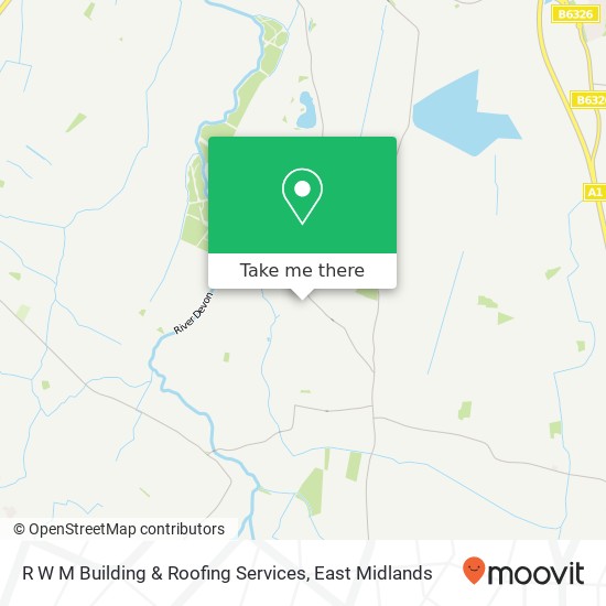 R W M Building & Roofing Services map
