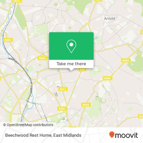 Beechwood Rest Home map