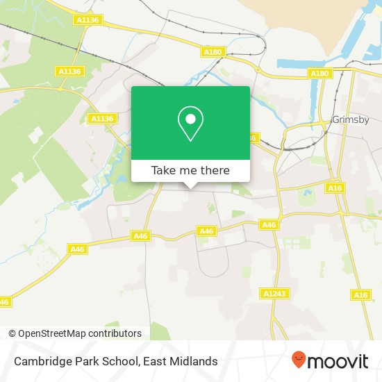 Cambridge Park School map