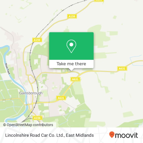 Lincolnshire Road Car Co. Ltd. map