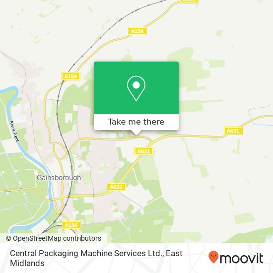 Central Packaging Machine Services Ltd. map