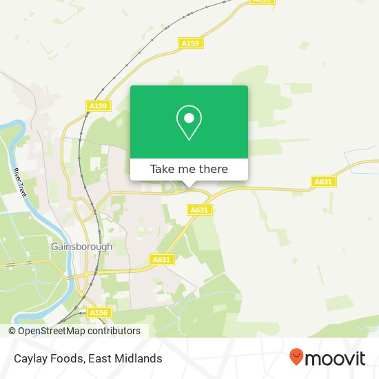 Caylay Foods map