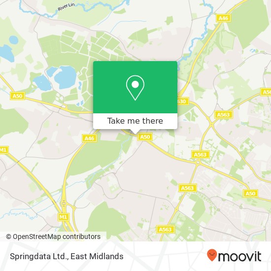 Springdata Ltd. map