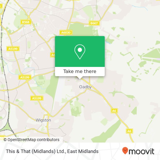 This & That (Midlands) Ltd. map