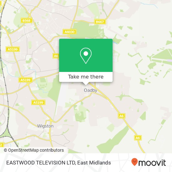 EASTWOOD TELEVISION LTD map