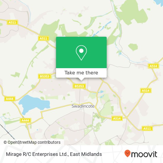Mirage R/C Enterprises Ltd. map