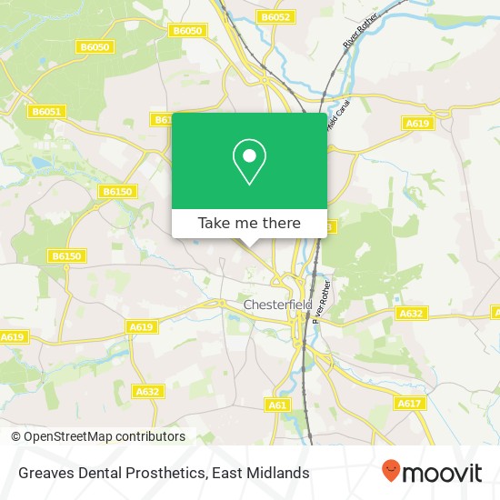 Greaves Dental Prosthetics map