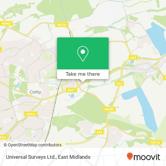 Universal Surveys Ltd. map
